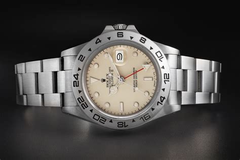 rolex 16550 white dial|Rolex explorer ii size chart.